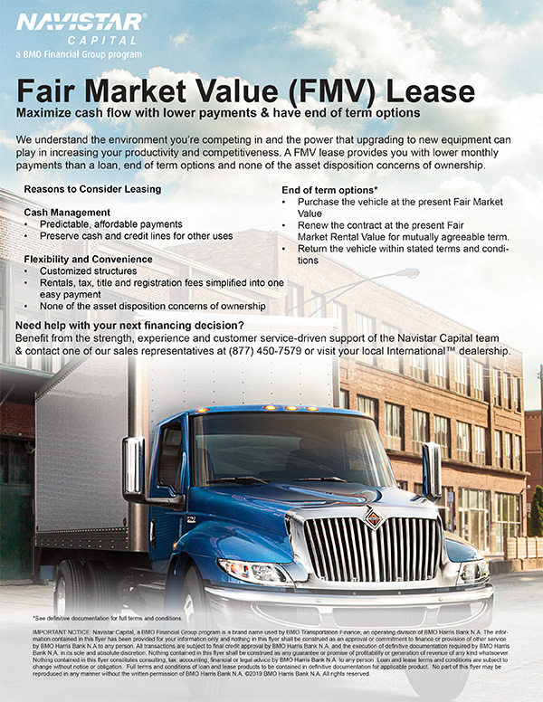 Fair Market Value Lease Flyer Image