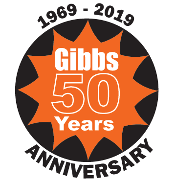 Gibbs 50th Anniversary Logo
