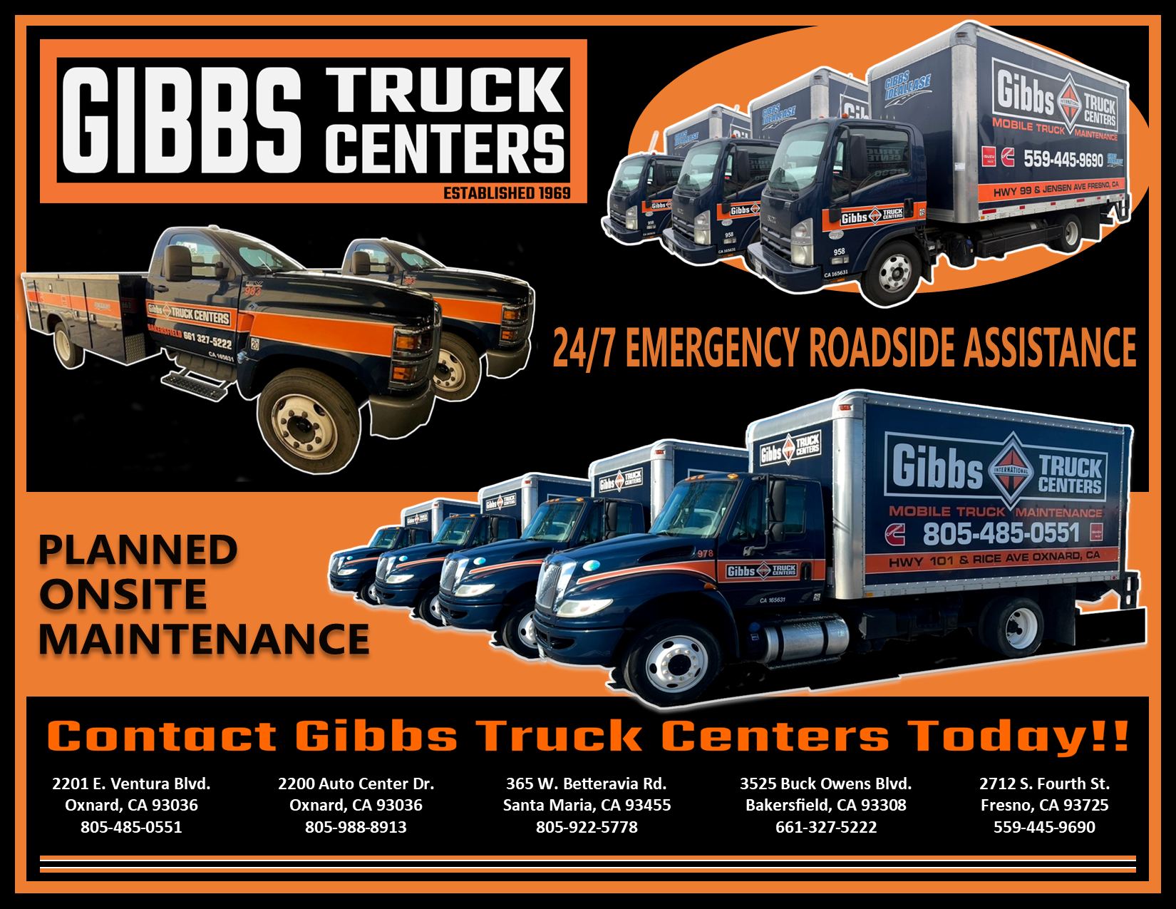 24/7 Emergency Roadside Assistance Fleet