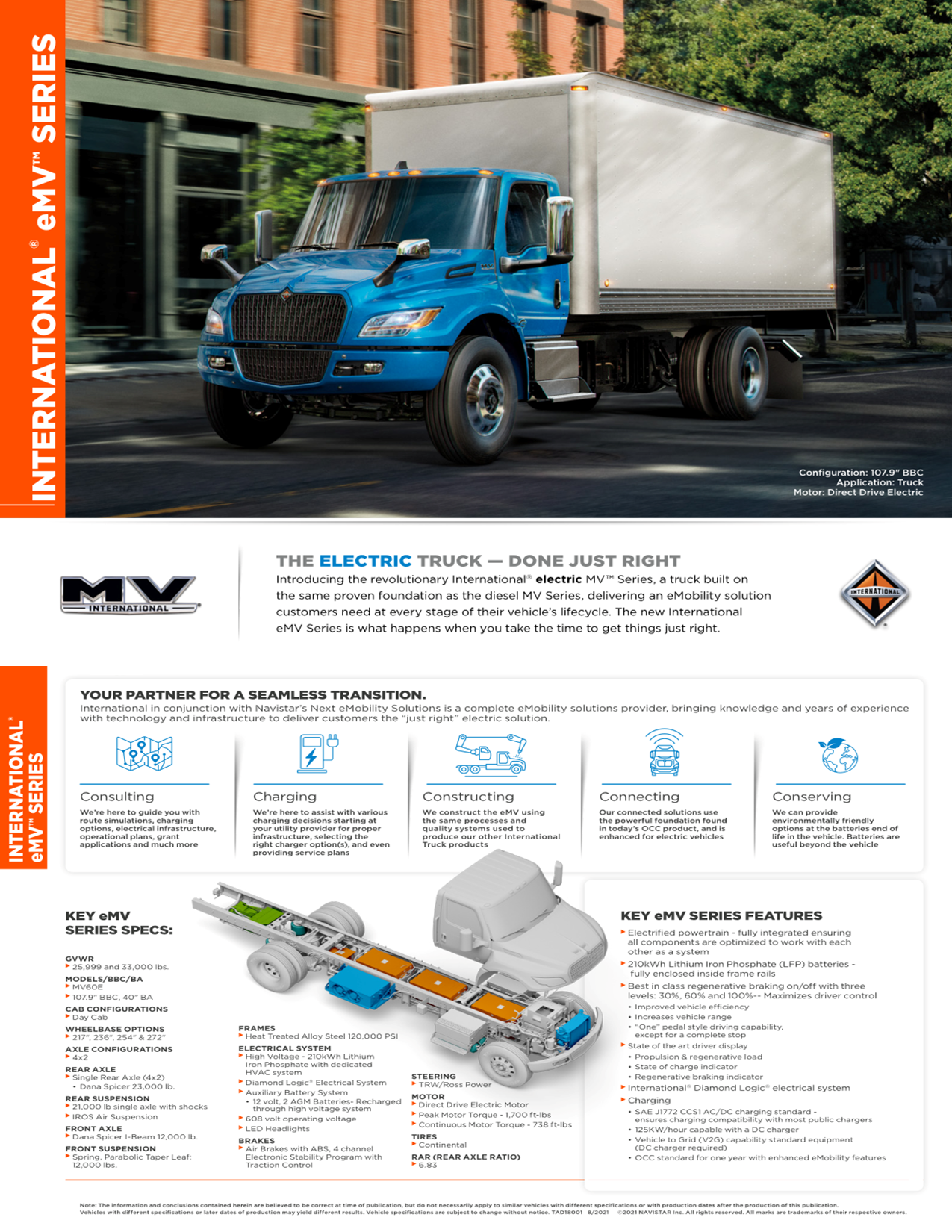 International EMV Series Truck