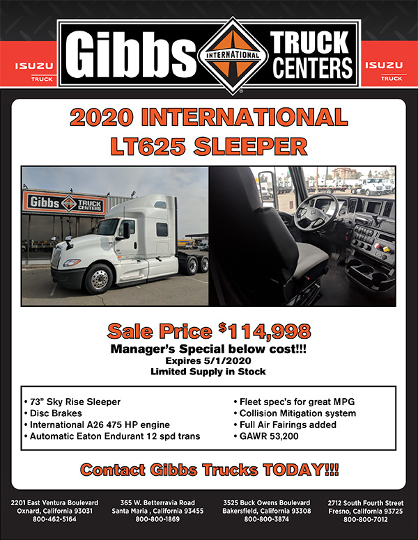 LT Sleeper Cab Truck Sales Ad