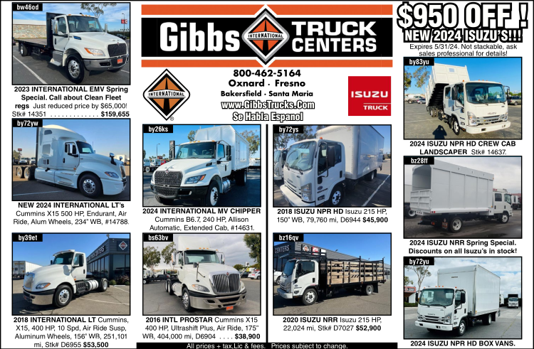 Current Truck Paper Ad